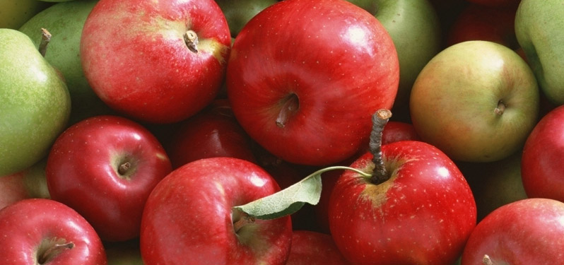 Яблоки на 25% состоят из воздуха