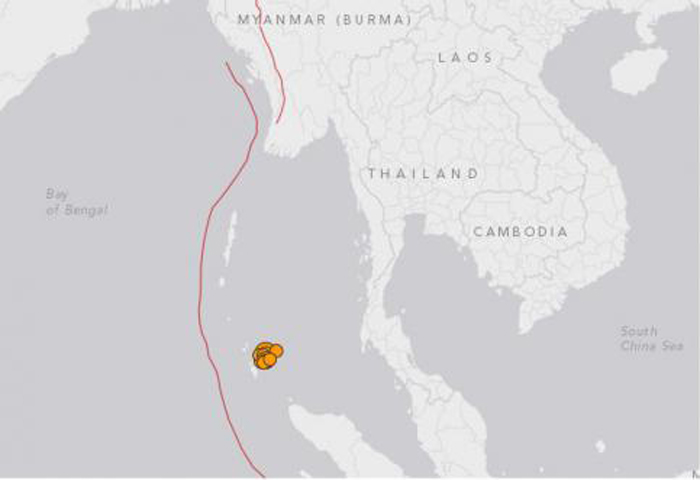 Землетрясение на Суматре не вызовет цунами на Пхукете