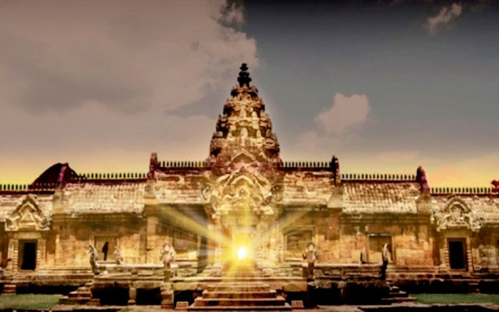 Кхмерский храм Прасат Пханом в Бурираме 
