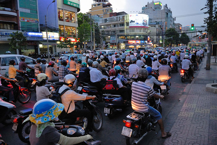 В Хо Ши Мине зарегистрированы 6 миллионов транспортных средств