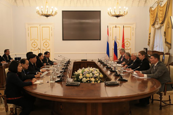 Визит заместителя премьер-министра Тайланда Танасака Патимапрагона в Санкт-Петербург