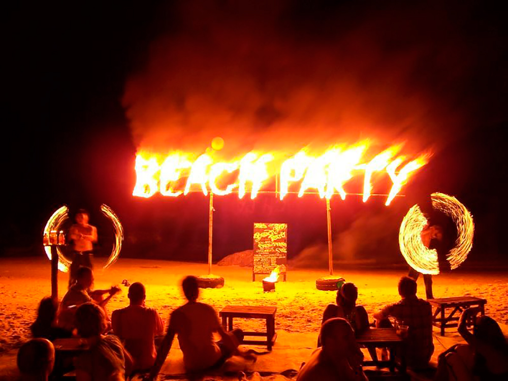 Пляжная вечеринка на Ко Самет 2004 год