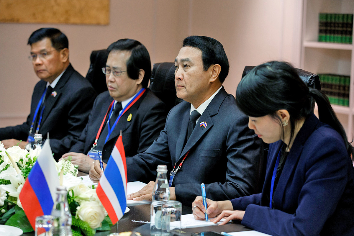 Заместитель министра обороны Тайланда генерал Ситабут с визитом в России