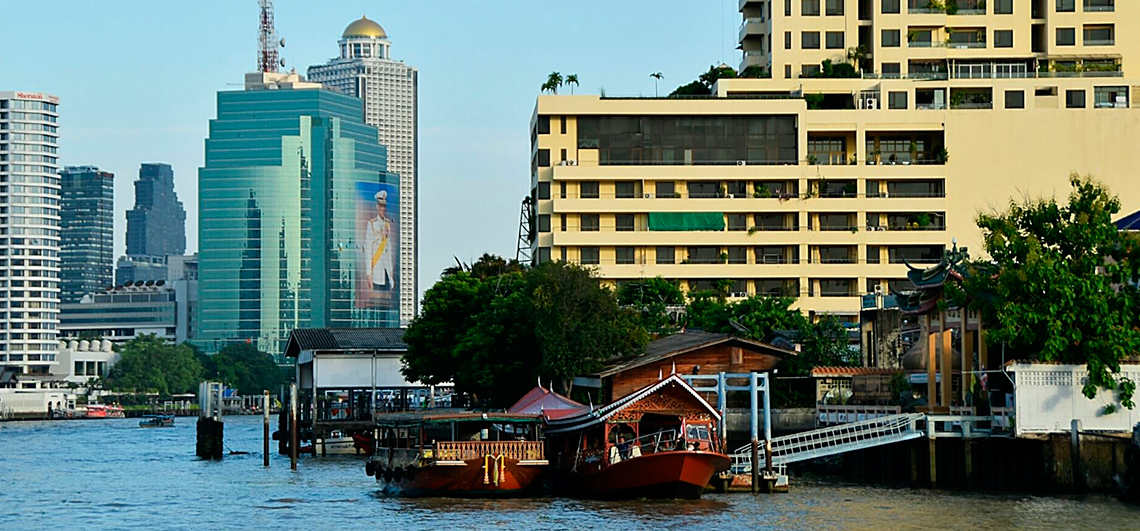  Причал на Чао Прайе в самом сердце Бангкока