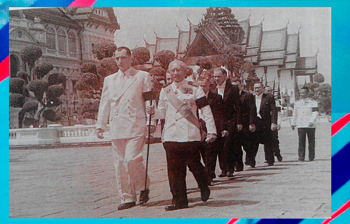 Посол СССР в Таиланде Ф.П. Долия перед вручением Верительных грамот. Бангкок 1951 год.