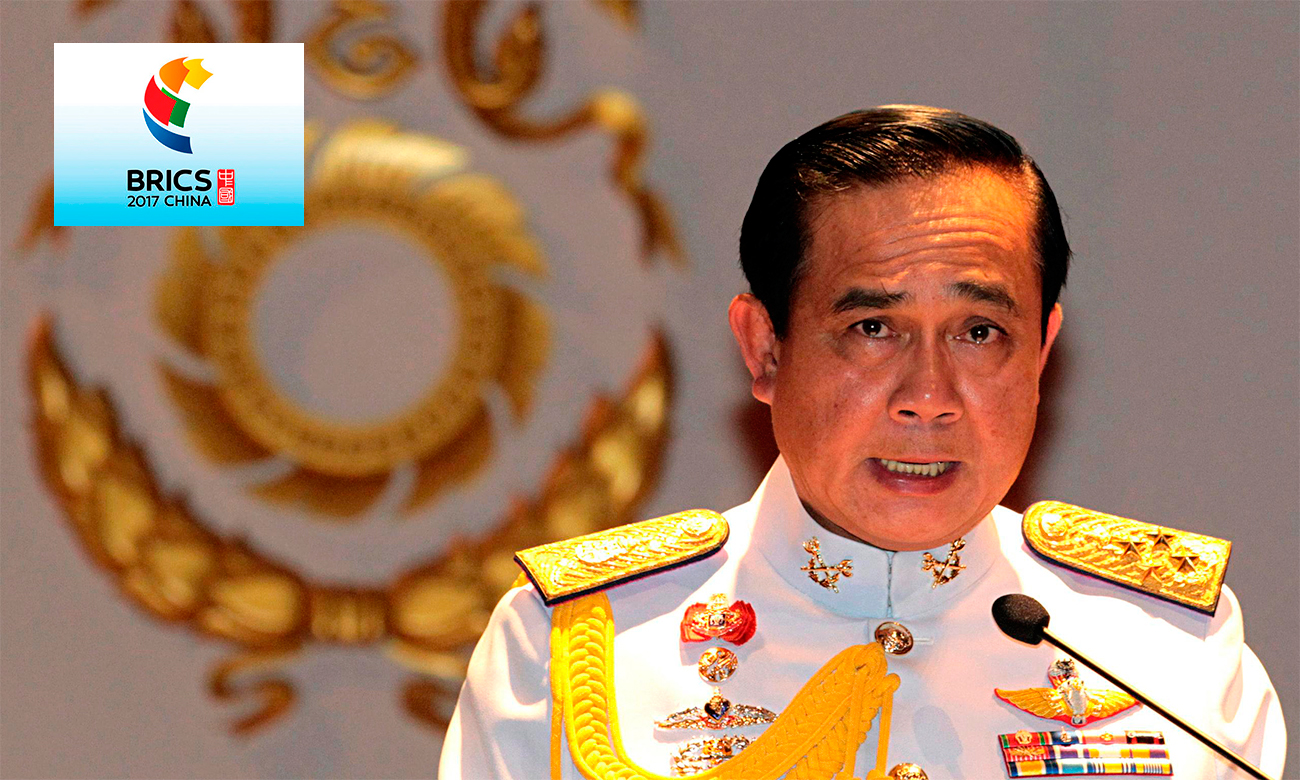 Премьер-министр Таиланда генерал Прают Чан-Оча примет участие в саммите БРИКС