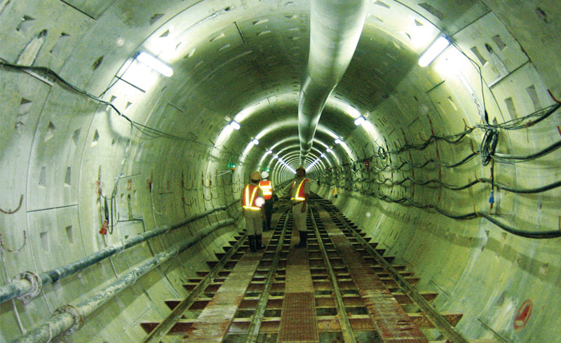 Гигантский дренажный тоннель "Банг Сью" в Бангкоке. Этап строительства. Фото Team Group, компании разработчиков и экспертов "Smart City" 
