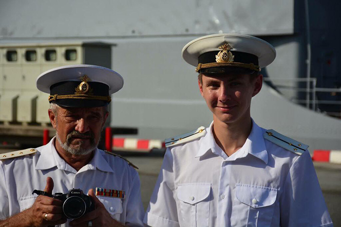 Российские моряки принимают участие в Международном обзоре флота 2017 в Паттайе