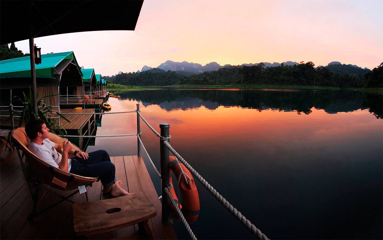 Национальный парк Кхао Сок, Гора слонов, четырехдневный тур "Сафари к озерам в джунглях"