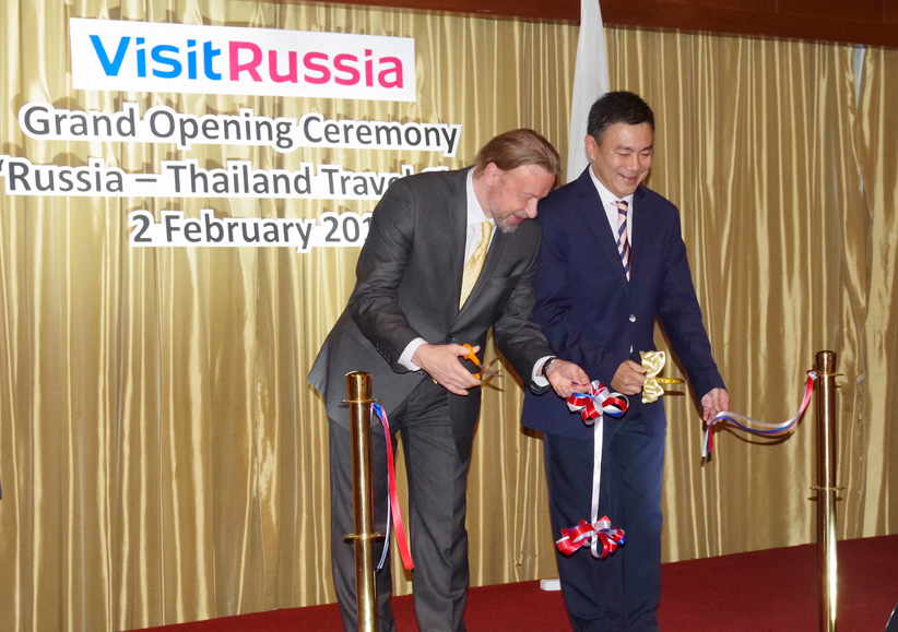 Церемония открытия Российско-Таиландского туристического Клуба. Фото Посольства России в Таиланде