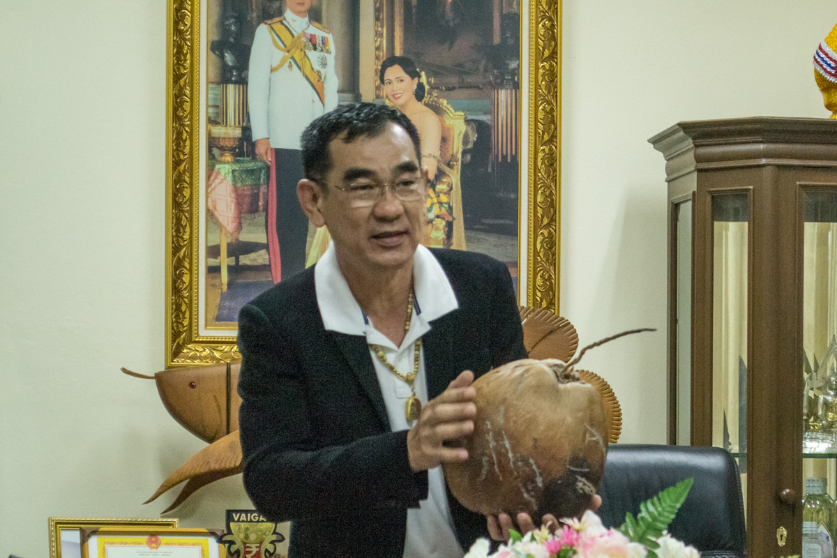 Президент компании Thai Pure Coconut г-н Понгписьют Кайтварангкун. Фото Новости Таиланда