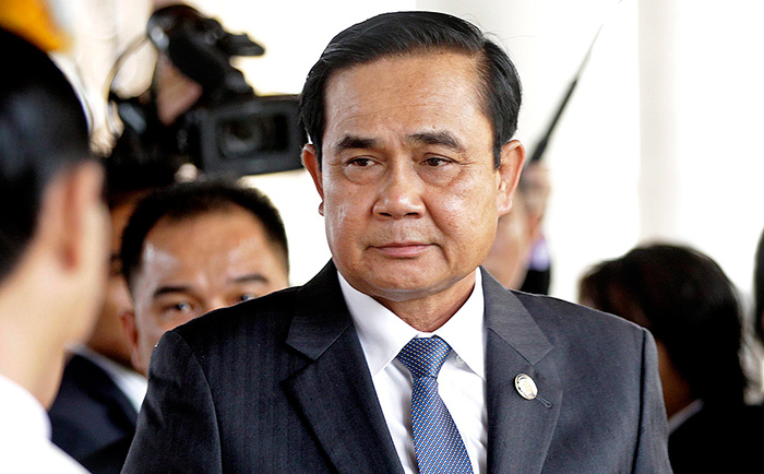 Премьер-министр Таиланда отвечает на вопросы журналистов