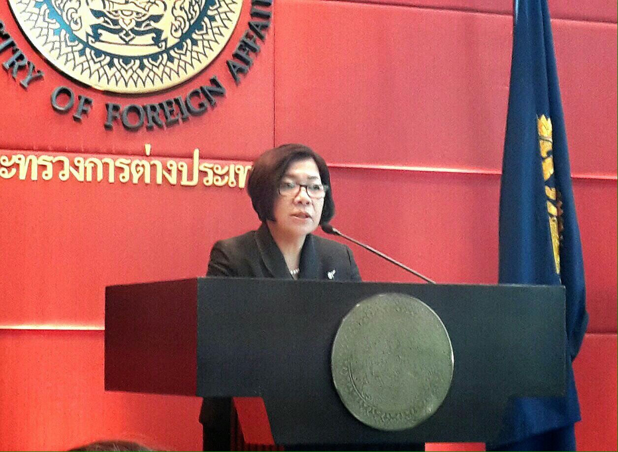 Генеральный директор Департамента информации и пресс-секретарь МИД Таиланда г-жа Бусади Сантипитак