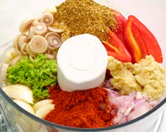 Ингредиенты тайского красного карри