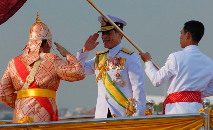 Фото файл Его Величества Махи Вачиралонгкорна. Опубликован на Khaosod