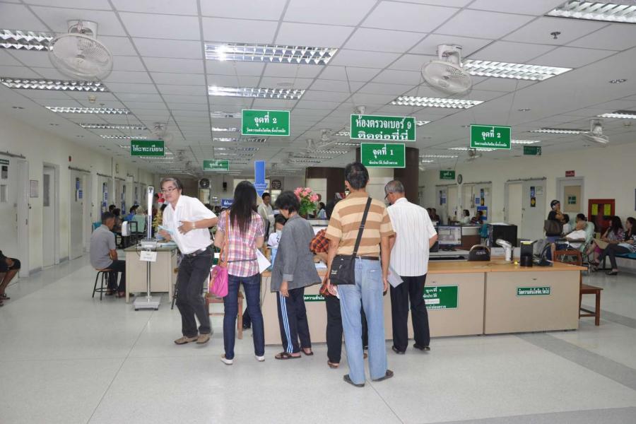 Больница Док Суан в Чанг Мае принимает пациентов северных провинций Тайланда