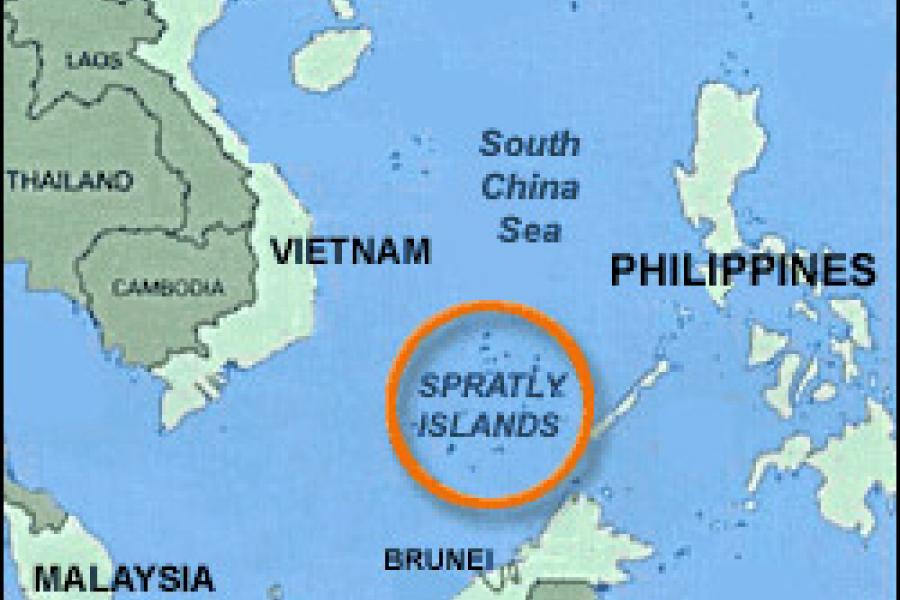 Спорная территория Южно-Китайского моря — острова Спратли