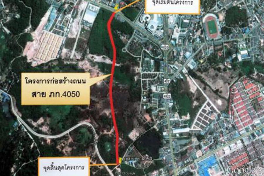План новой дороги с Патонга в Чалонг