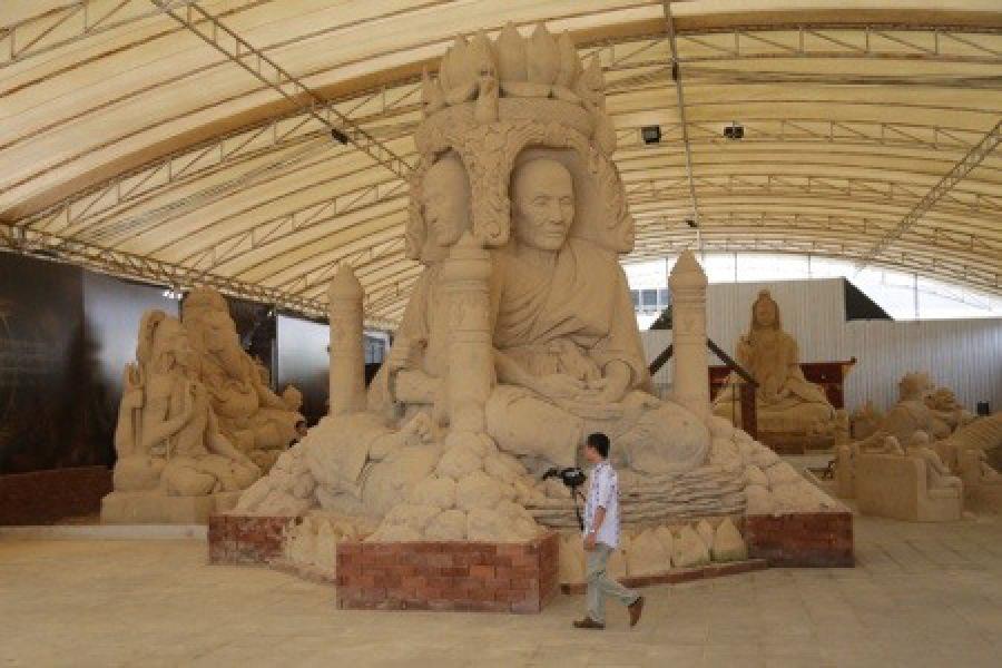Всемирная выставка песчаных скульптур в Чачаенгсао