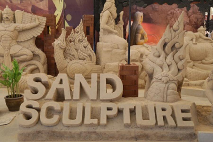Всемирная выставка песчаных скульптур в Чачаенгсао