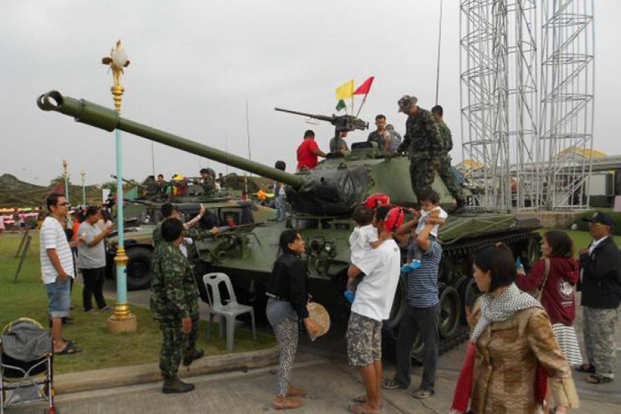 Военная техника и артилерия впервые будут участвовать в параде на День Вооруженных Сил Таиланда 18 января