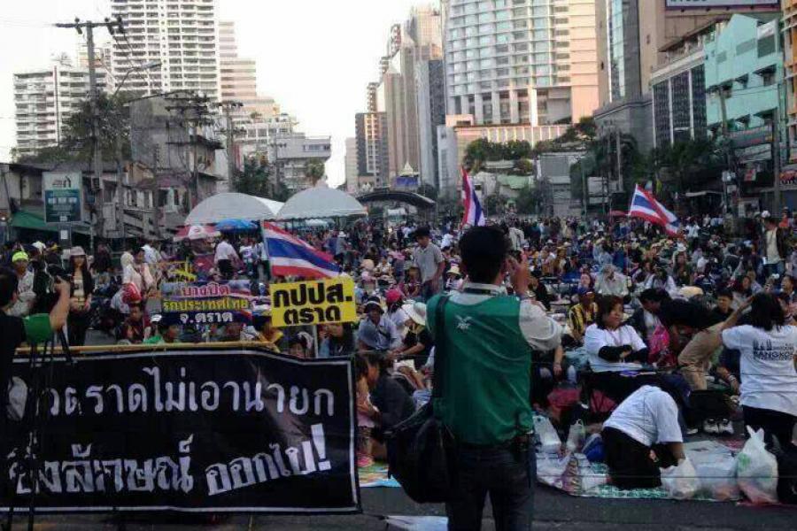 Акции протеста подолжаются в Бангкоке