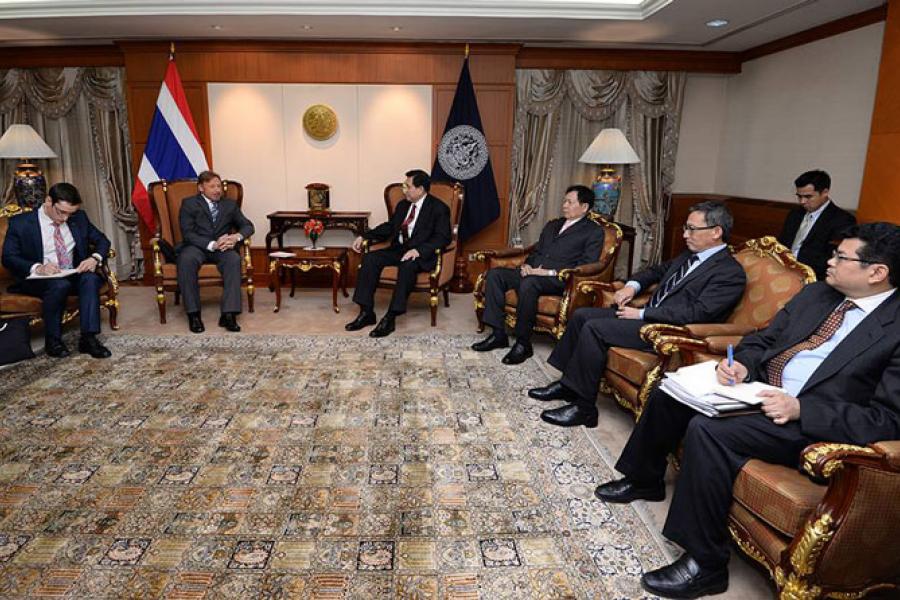 Встреча Посла России с заместителем премьер-министра Тайланда г-ном Патимапрагоном