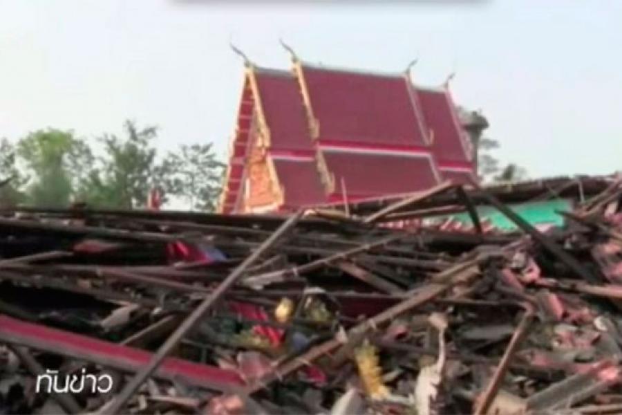 Во время бури 5-6 июня в крупных районах провинций Уттарадит и Пхитсанулок, ветром были сорваны крыши с домов, часть из них разрушены полностью