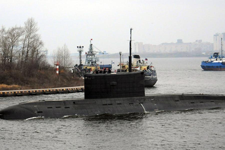 Подводная лодка HQ-185 «Кханьхоа» в Балтийском море накануне отправки во Вьетнам. Фото А.В. Карпенко