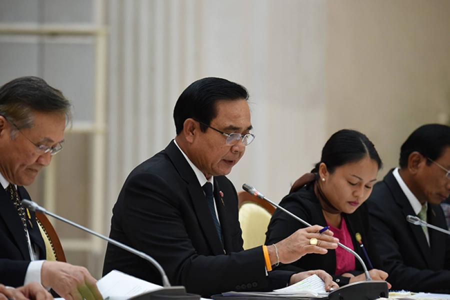 В составе делегации премьер-министра Тайланда генерала Праюта Чан-Оча главы ведущих министерств, представители деловых кругов Тайланда