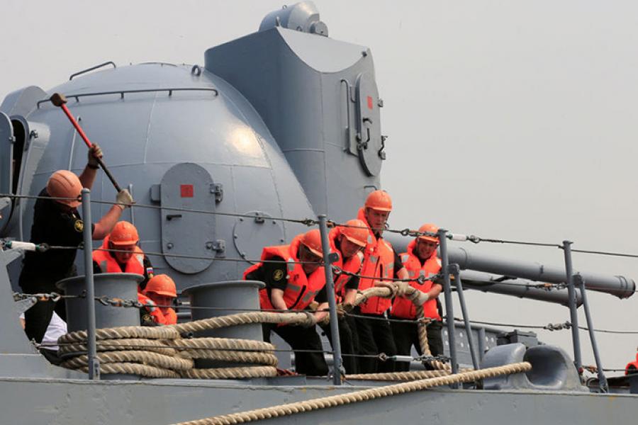 Reuters:"Российские корабли посетили Манилу. Дутерте ожесточает отношения с американскими противниками". Фото Reuters