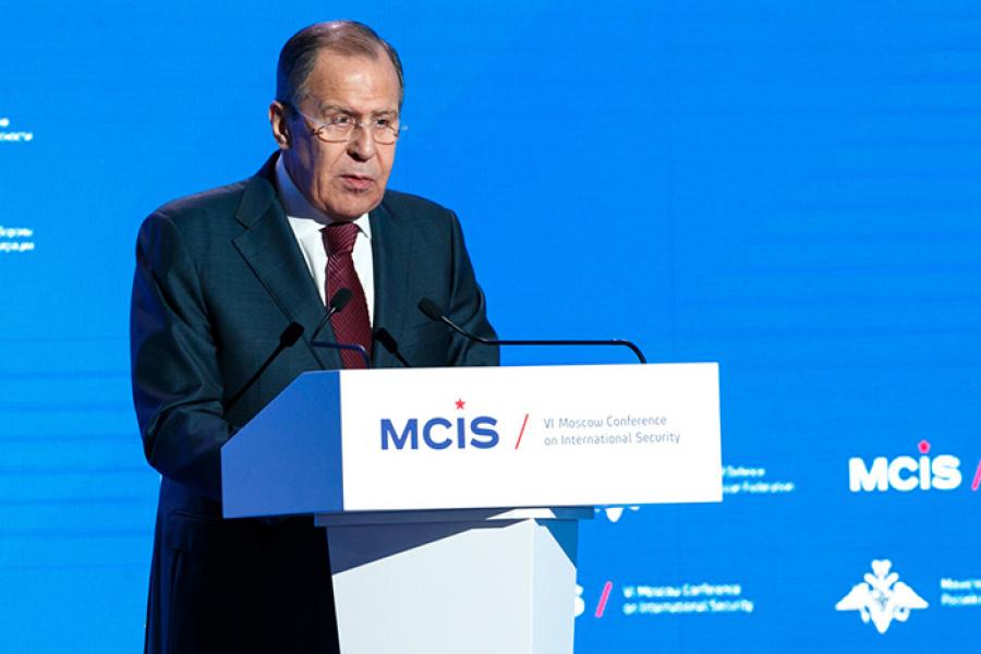 Министр иностранных дел России Сергей Лавров выступил на MCIS 2017