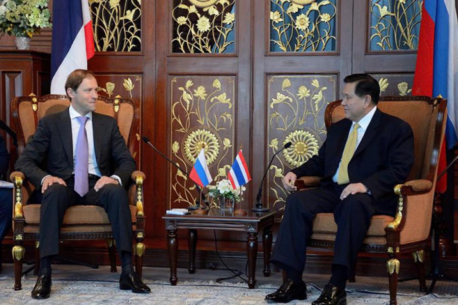 Визит в Россию вице-премьер-министра Таиланда генерала Танасака Патимапрагона
