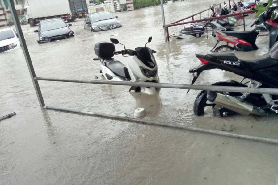 Наводнения на Пхукете 15 сентября. Фото Phuket Gazette