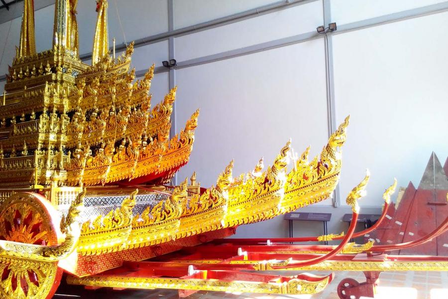 Золотая колесница "Великая победа". Национальный музей Бангкока. Фото Новости Таиланда