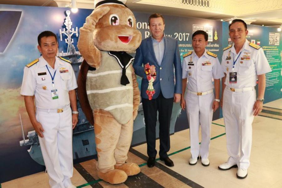 Заместитель Главнокомандующего Военно-морского флота России Александр Федотенков прибыл в Таиланд 
