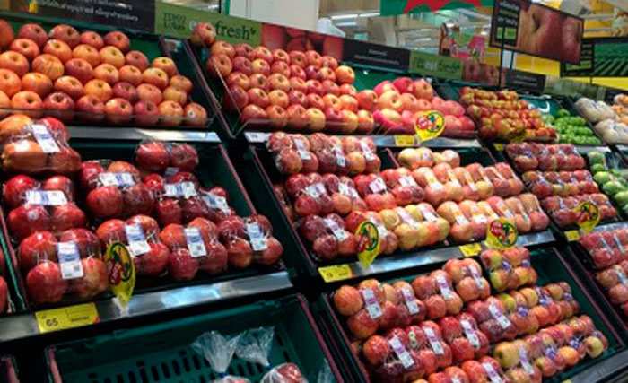 В импортированных из США яблоках обнаружены опасные бактерии