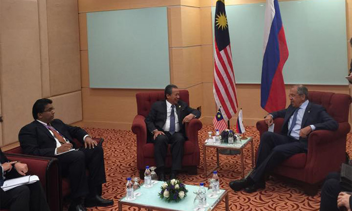 Встреча министров иностранных дел России и Малайзии
