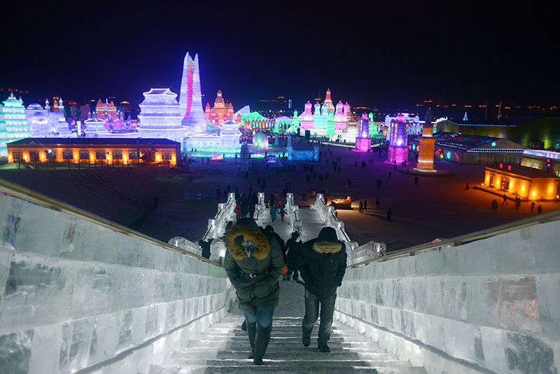Международный фестиваль льда и снега в Харбине 2018. Фото International Business Times