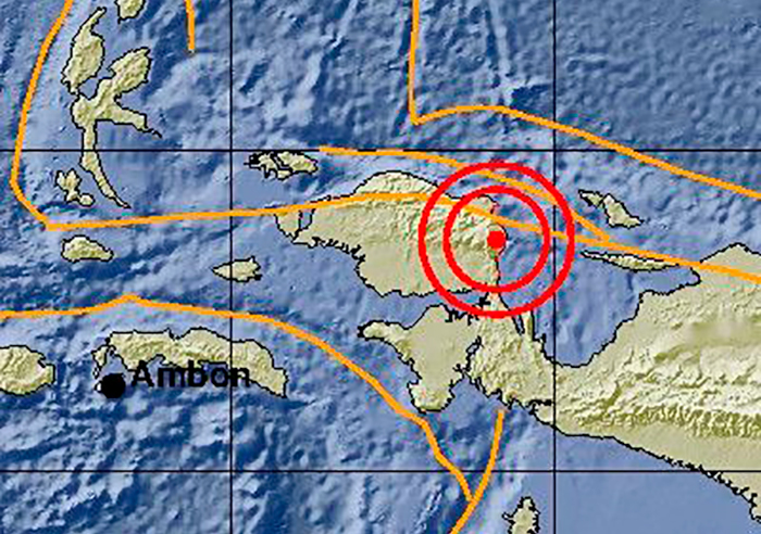 Землетрясение магнитудой 6,1 баллов на Западном Папуа. Фото The Jakarta Post 29 декабря