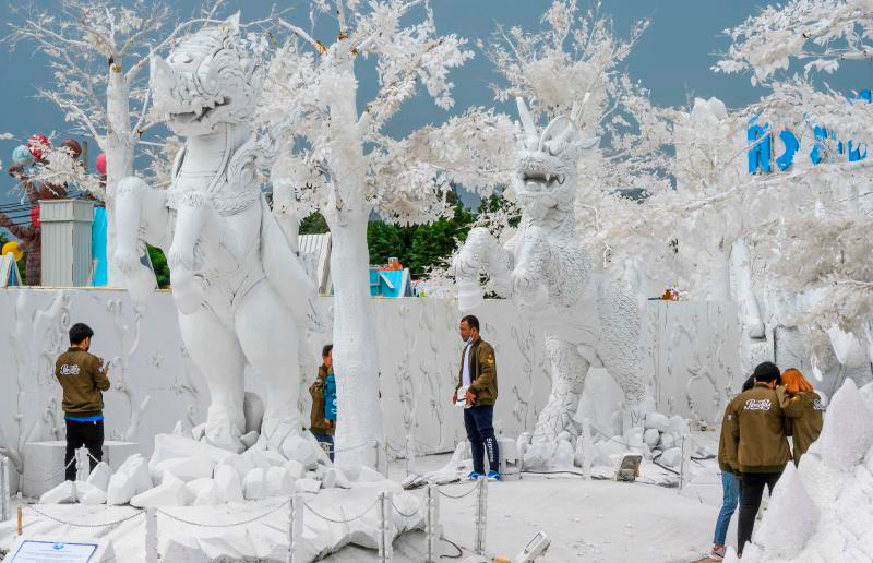 Парк "Волшебный лед Сиама" в Паттайе. Фото Bangkok Post