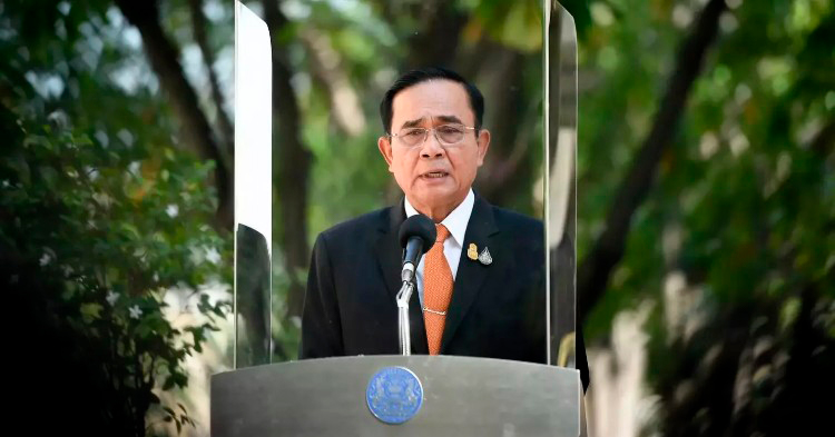 Выступление Премьер-министра Таиланда на заседании Комитета по биоциркулярной экономике. Фото Pattaya Mail 