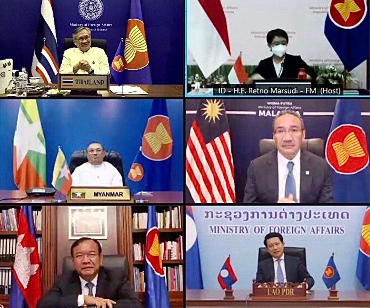 Специальная встреча Министров иностранных дел Россия-АСЕАН. Фото МИД Таиланда