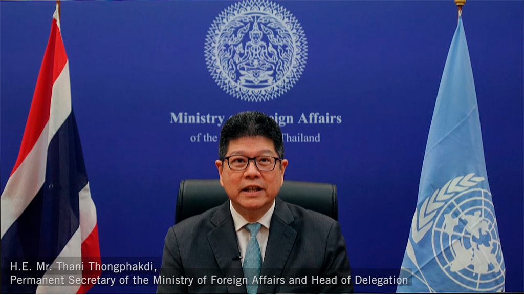 Его Превосходительство Постоянный Секретарь МИД Таиланда г-н Тани Тонгпхакди