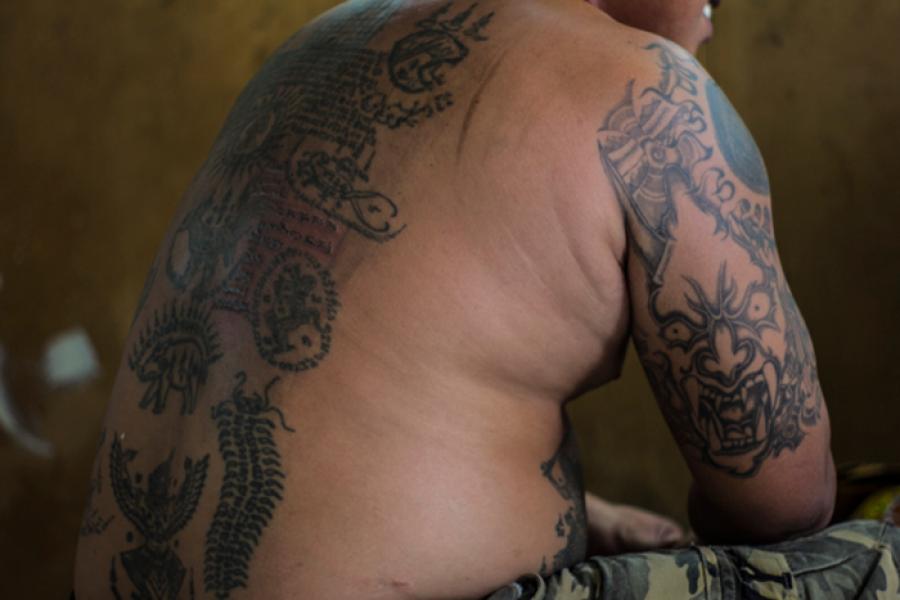 Фестиваль татуировки Сак Янг в Бангкоке