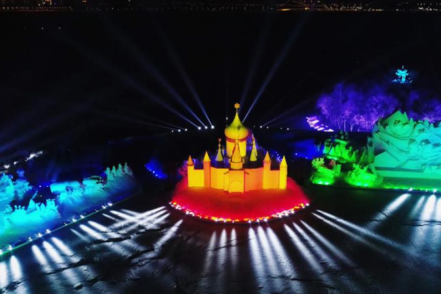 Международный фестиваль льда и снега в Харбине 2018. Фото China News