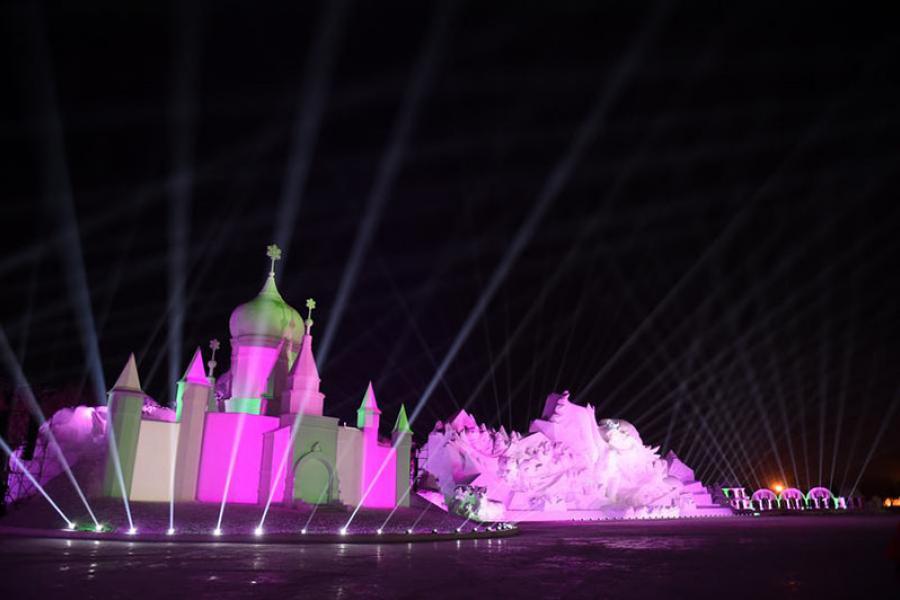 Международный фестиваль льда и снега в Харбине 2018. Фото China News